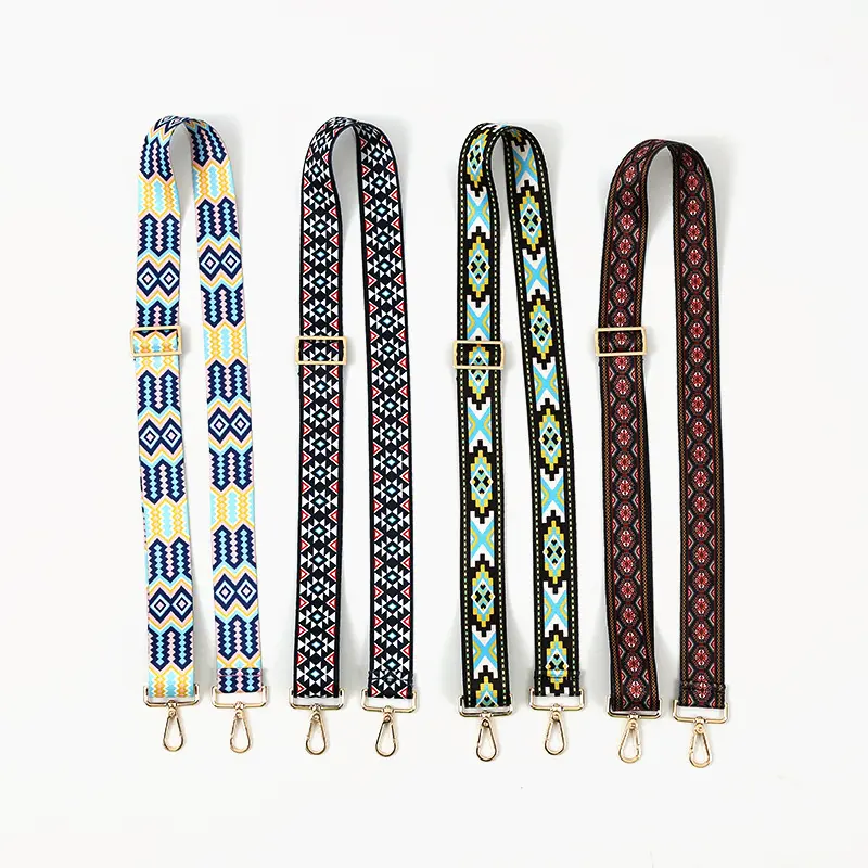 Finished shoulder straps manufactured by Baijin Weaving