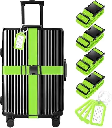 Nylon webbing travel luggage strap